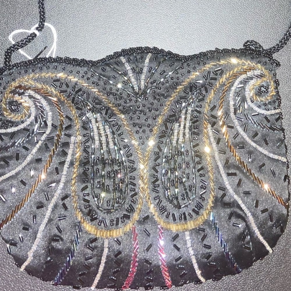Jenny Buchanan beaded evening purse